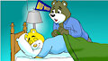 "Goodnight, my angel..."
