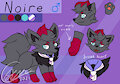 Noire Ref Sheet by Arcfiend150