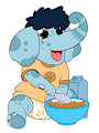 Having Peanut Butter Crunch -By Mouffetter-