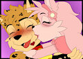 A wholesome kiss