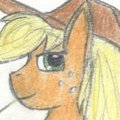 Anthro Applejack and Rarity