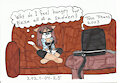 Me watching Teen Titans 2003
