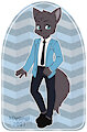 Ollie in a Suit