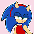 Borrowing Amy's outfit by Vvelocity