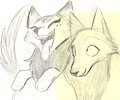 awoo!! by heartlurch