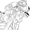 SilverAsh x DrHayashi by riverhayashi