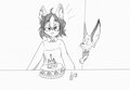 A cake? but who did it?