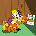 Top Cat Kissing Fancy-Fancy Brought to You by Kellog's® Brand Cereals