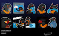 [Comm 157-2] A*wolf Stickers 5