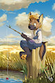 Ace Fishing by pandapaco
