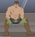 *P*_Tafelkreide let me draw anything so I drew Doomguy having an existential crisis