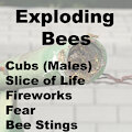 Exploding Bees by RedTales