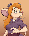 Gadget (Rescue Rangers Fanart)