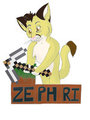 Zephri minecraft badge by Pawgyle