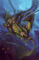 Zodiac Dragon. Pisces by sixthleafclover