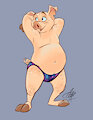 “Speedo Swine Swimsuit Stretch”
