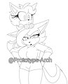 Milf y Loli - Lineart by Prototype4rch