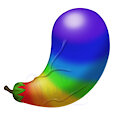 A very gay eggplant