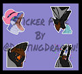 AZombie Stickers+