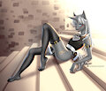 Pony maid in the sunshine by Edemioshi