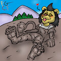 One Muddy Lion