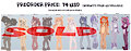 *PREORDERS AVAILABLE*-AMBER, ELOISE AND CHARLOTTE LEFT