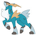 Cobalion The Iron Will by Snowfirechakat