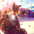 A very rounded Blazepaw! by FoamingKobold