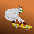 Skate Goat Melon Grab by squishyPlop