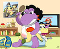 Mama Yoshi and Sparkshi