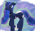 Poofy Luna by AuntieFrost
