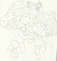 Strawberry and Apple Full Draw 1 by clowreed