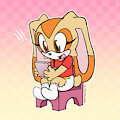 Cream plays Game Boy Advance -By Pukopop-