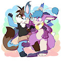 Commission - Erakir & ZeeloKitten by Oob