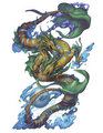 Pisces Tattoo design