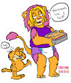 Orange Comic Cats