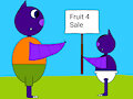 Fruit for sale.