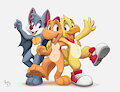Rad Bat, Raptor and Burb