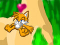Tails is having a good day.
