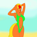 A beach day 3(by Dragonzero)