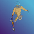 Skateboarding Goldfish Airwalk by squishyPlop