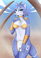 Krystal Starfox (Latepost 2020) by VrostWolf