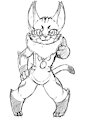 grimalkyne doodle by KroenasNeko