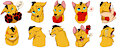 All Twitch Stickers by KiraRedpaw