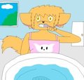 1 day in the life of gaki #2 brushing by gaki