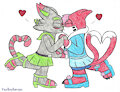 Sweet Femmy Smooch~ by Shiftymon