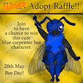2021 BEE DAY ADOPT RAFFLE by InvisibleCatDragon