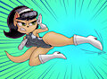 Flying Kick Katswell!