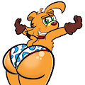 Tasmanian Booty (Commission) by BarefootSoda