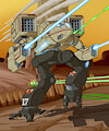 Comm GhettoFighter01: Beta Galaxy Timber Wolf